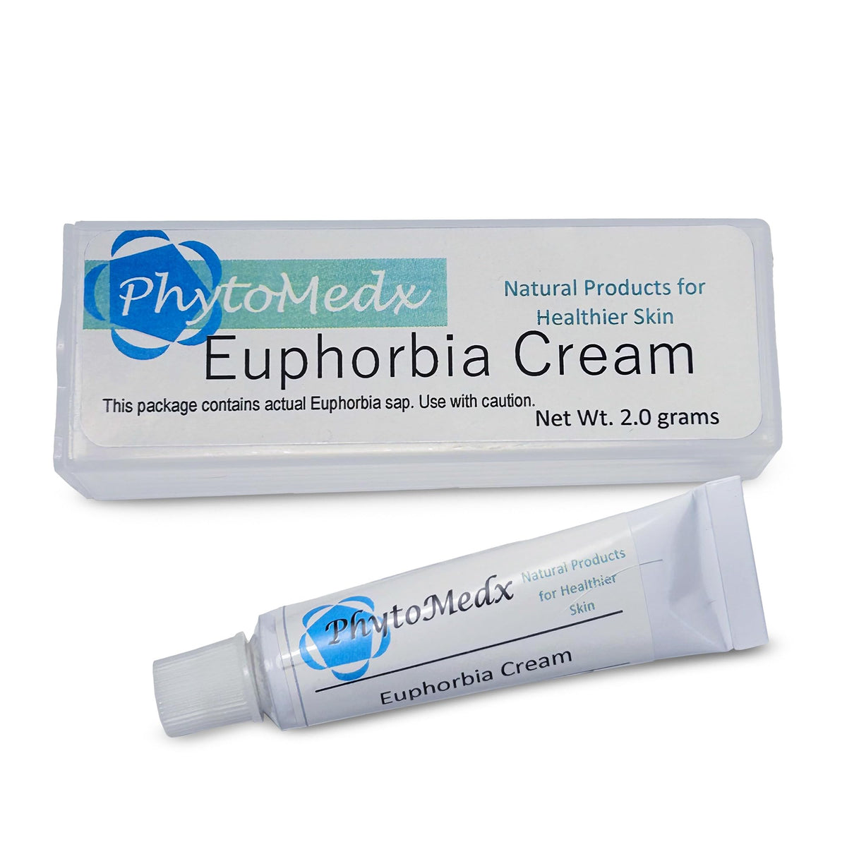 PhytoMedx - Euphorbia Skin Care Cream Radium Weed Exclusive Source of Euphorbia Sap formulated into an Easy-to-Use Skin Care Spot Cream for Sun-Damaged Skin 2.0 g