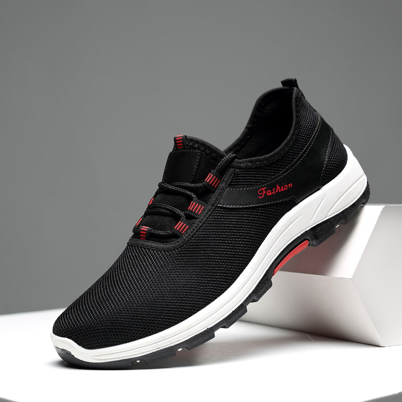 Men's Breathable Mesh Sneakers - Lightweight Casual Shoes