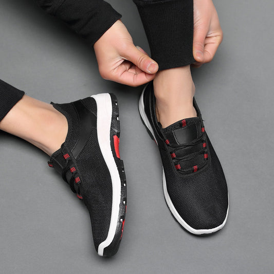 Men's Breathable Mesh Sneakers - Lightweight Casual Shoes