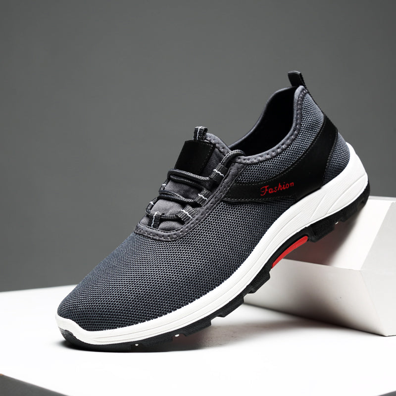 Men's Breathable Mesh Sneakers - Lightweight Casual Shoes