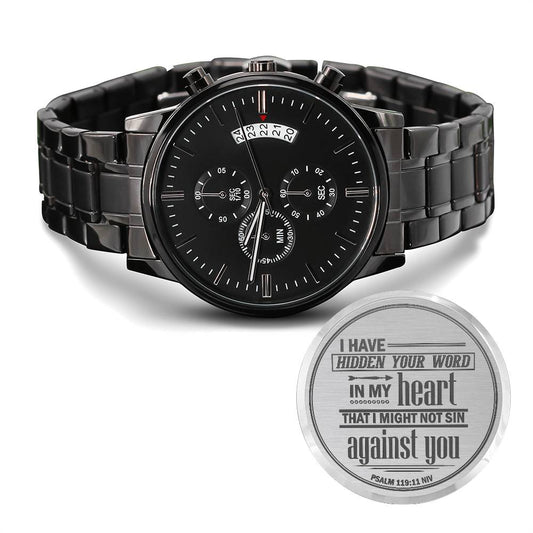 I Have Hidden Your Word (Psalm 11911) – Men's Watch