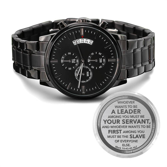 Whoever Wants to Be a Leader (Mark 1043) – Men's Watch