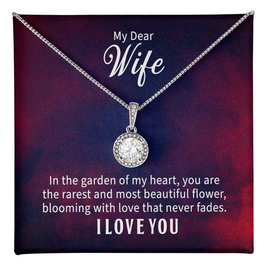 My Wife My Flower - Eternal Hope Necklace
