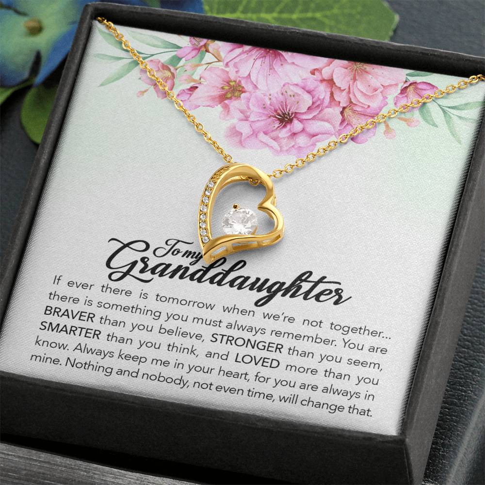 Brave Granddaughter - Forever Love Necklace