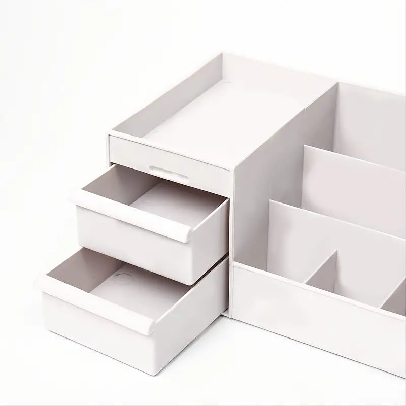 1pc Multifunctional Drawer Storage Box for Skin Care